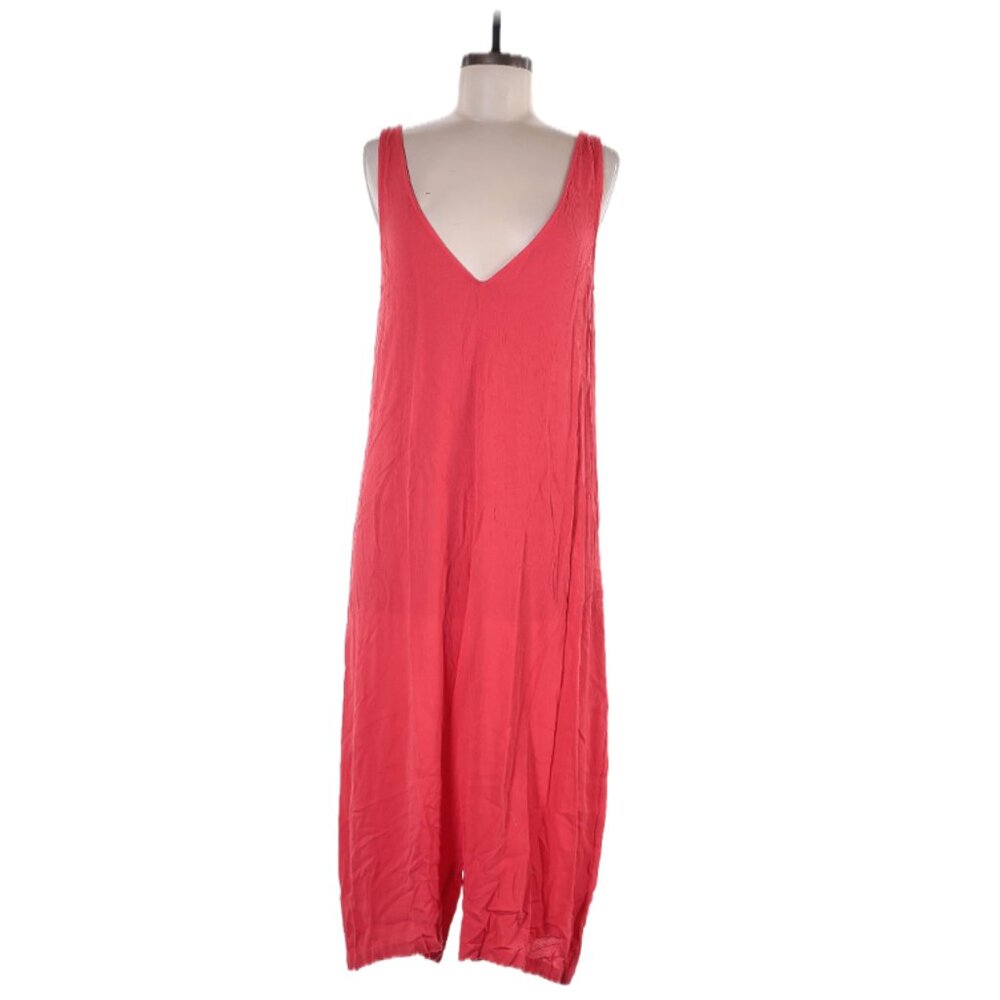 Mara Hoffman Red Romper